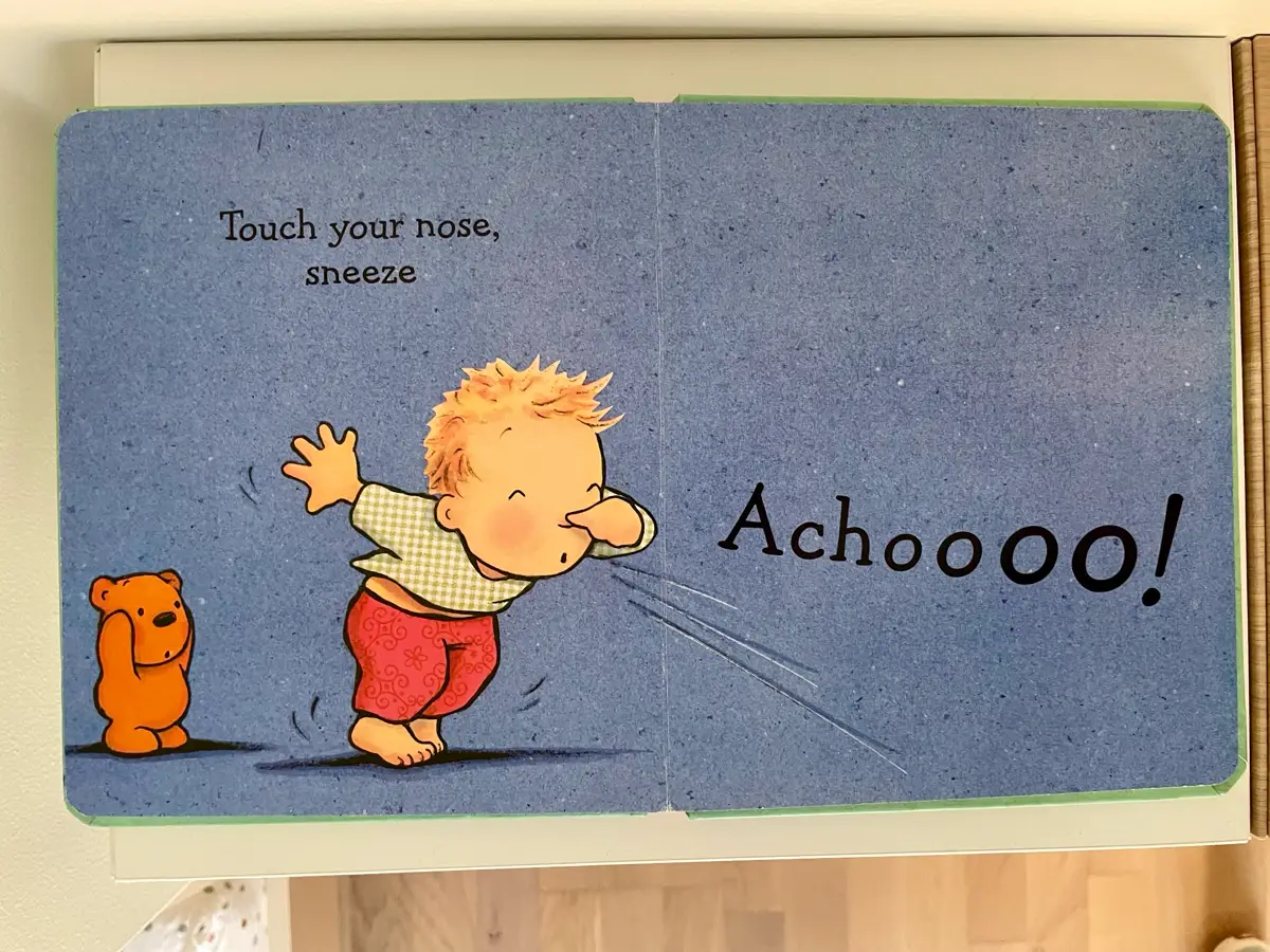 Ten Tiny Toes Board Book