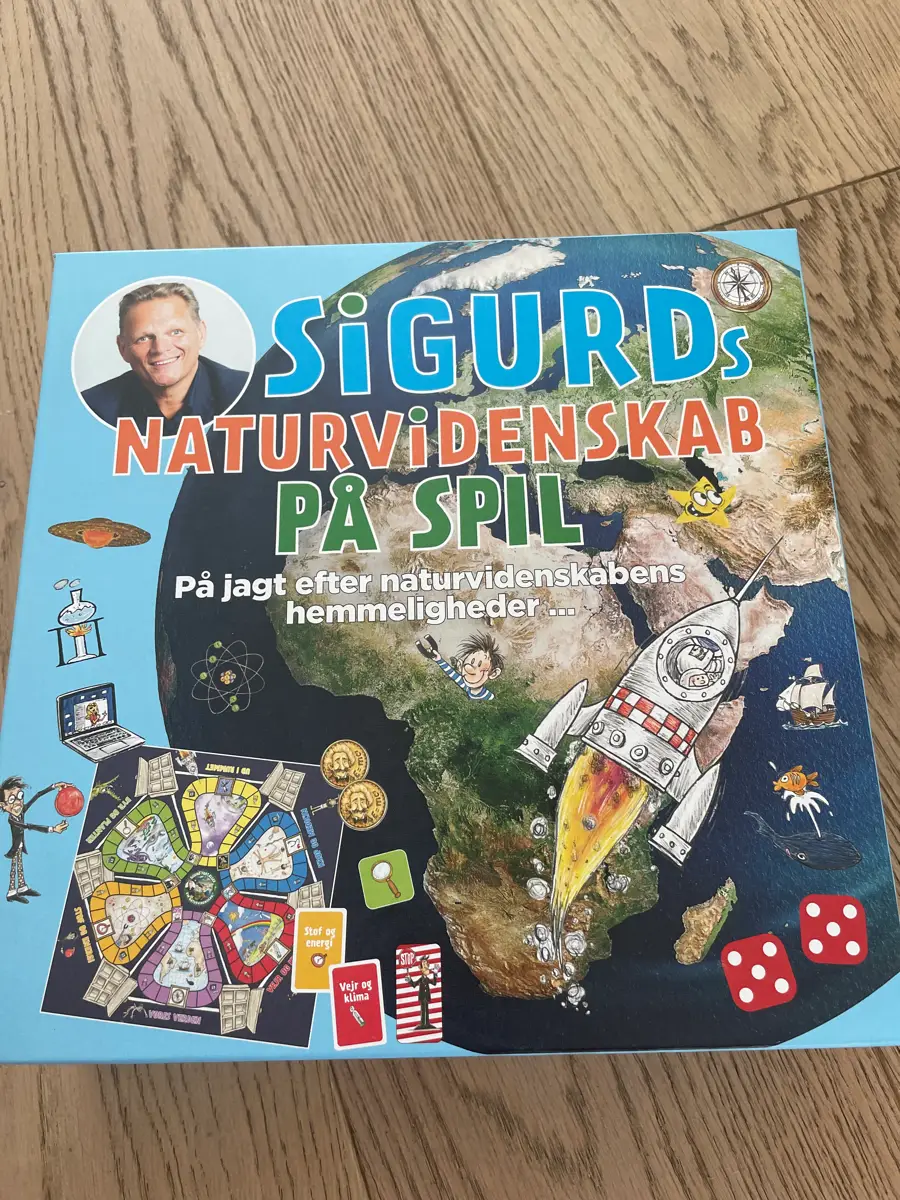 Politikens Forlag Sigurds naturvidenskabsspil