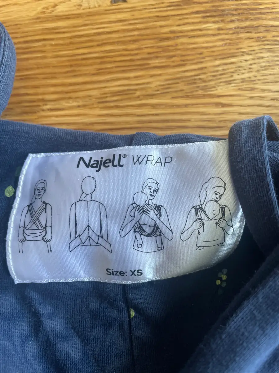 Najell Vikle T-shirt wrap str xs