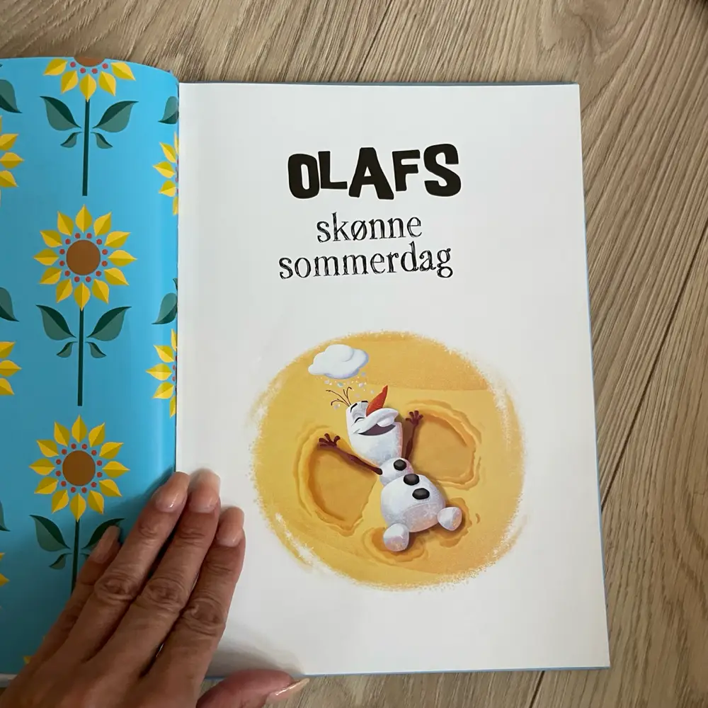 Olafs forunderlige eventyr Disney Frost Frozen bog