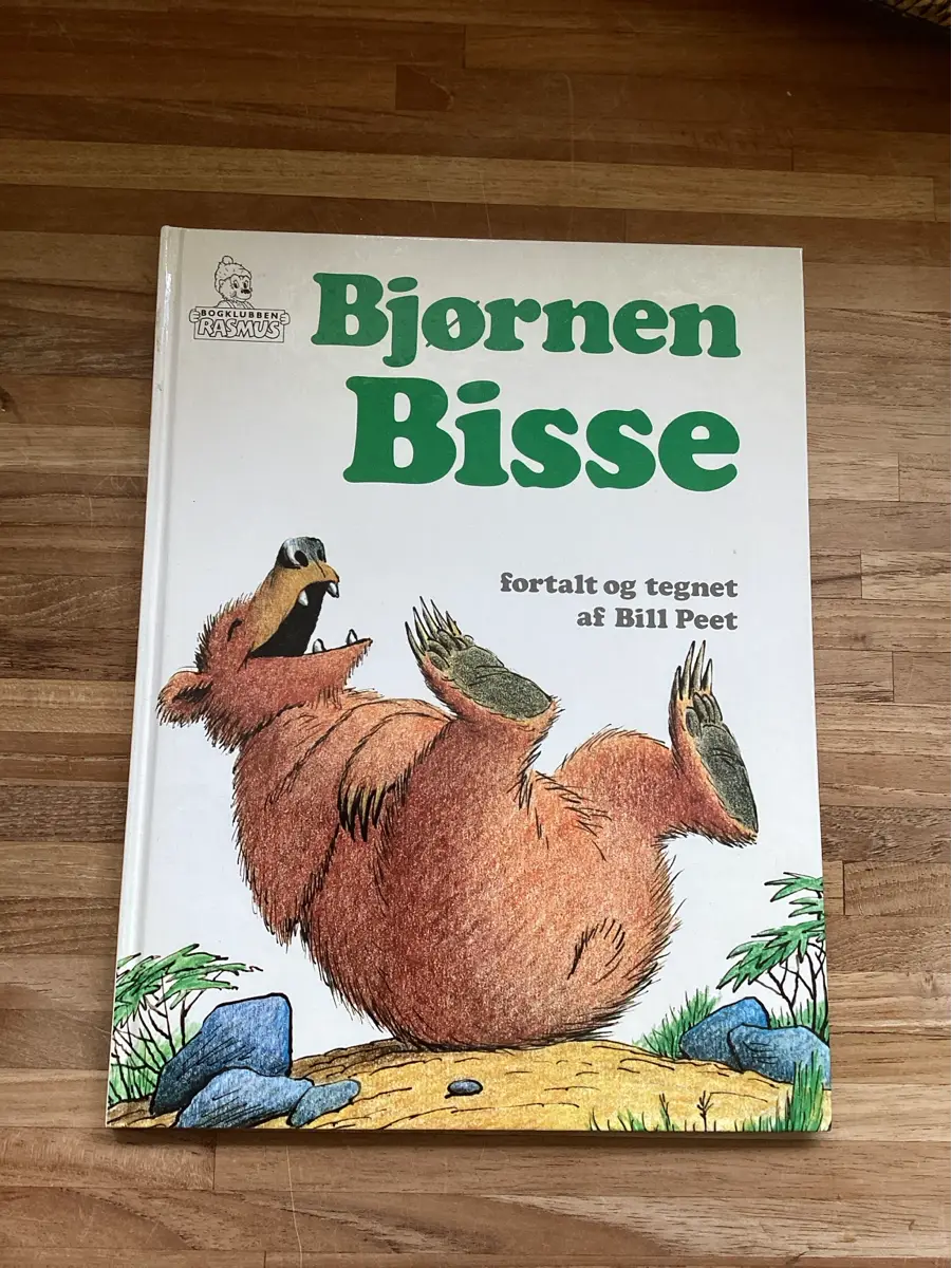 Bjørnen Bisse Bill Peet bog