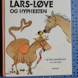 Lars-løve og hyphesten Bog