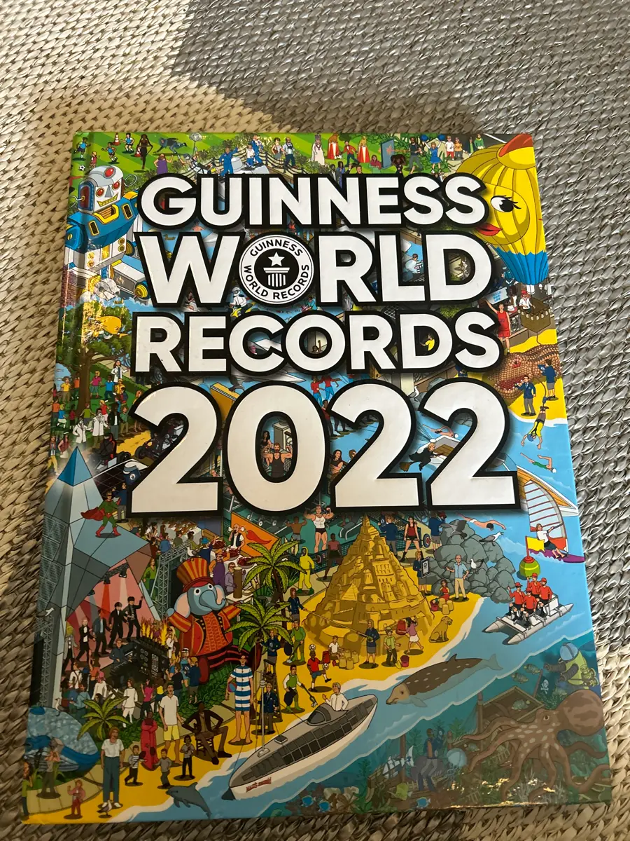 Guinness world rekords 2022 Bog