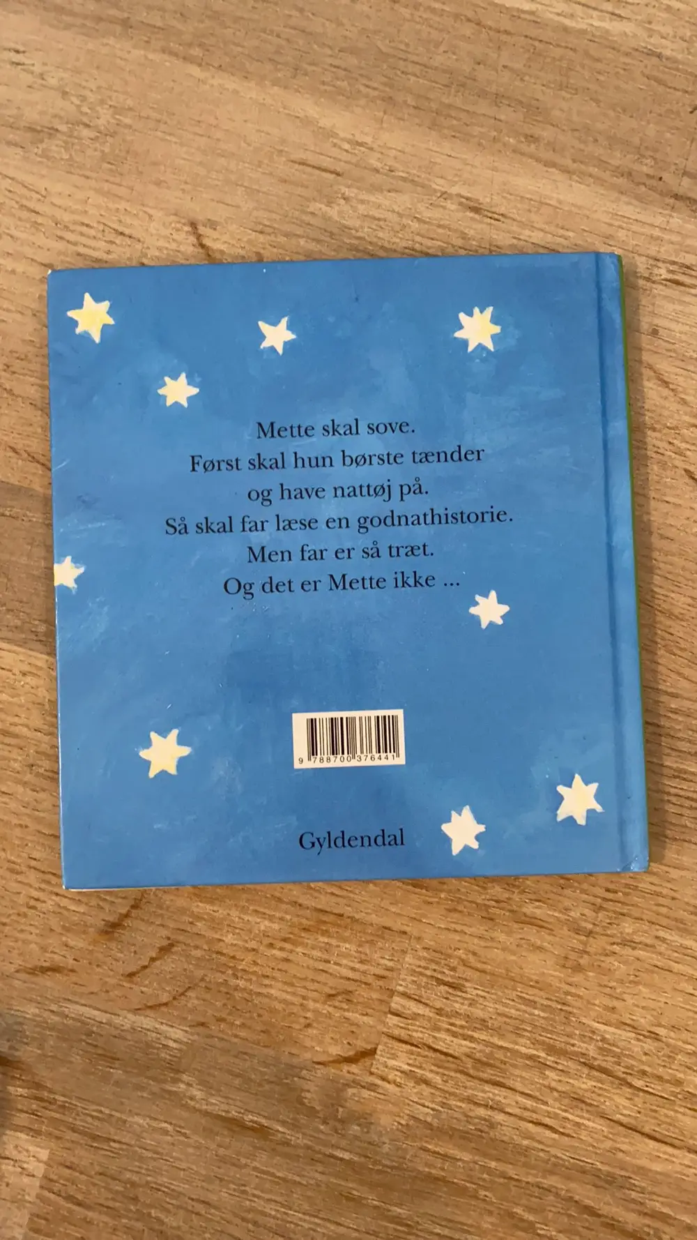 Mette skal sove Godnat historie