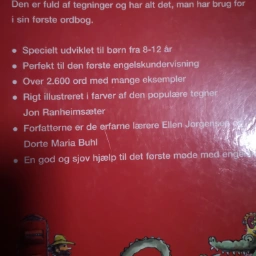 Min første røde ordbog Dansk/Engelsk