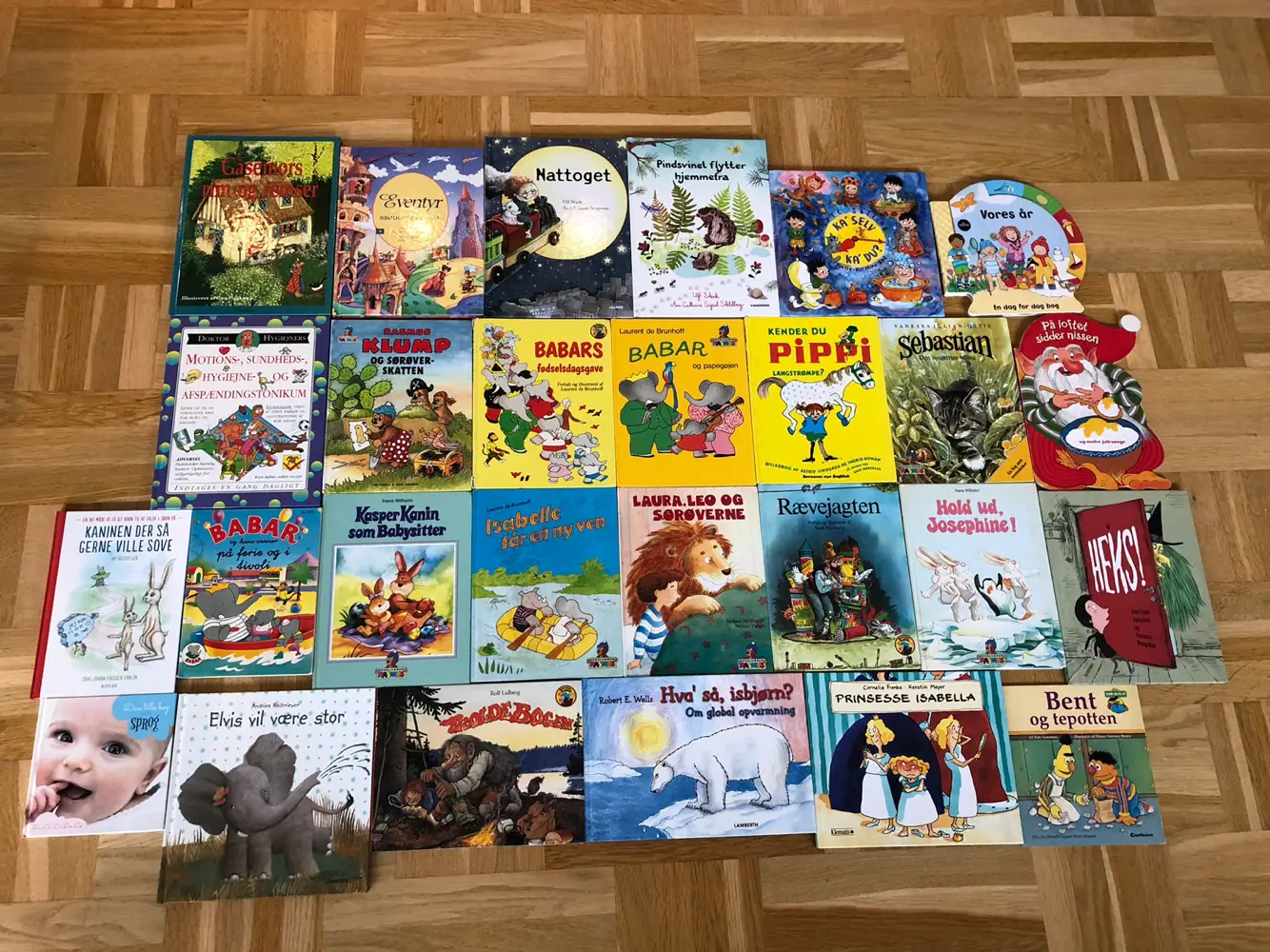 Forskellige titler Børnebøger