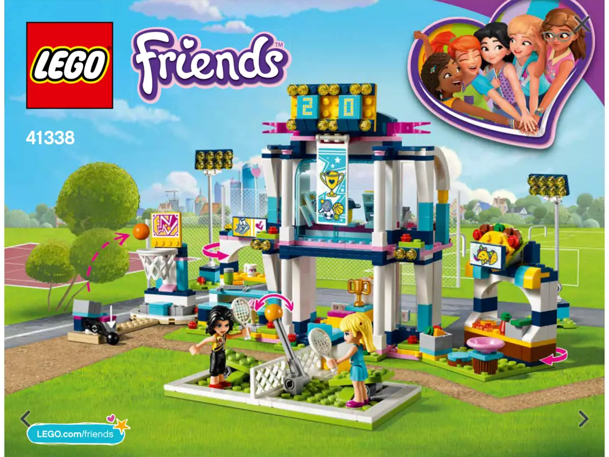 LEGO Friends Stephanies sportsarena