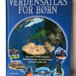 Verdensatlas for børn Bog