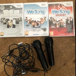 Nintendo Wii konsol og spil