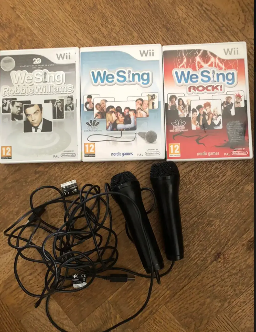 Nintendo Wii konsol og spil