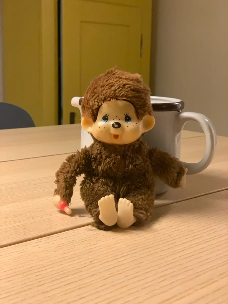 Monchhichi Bølle bamse