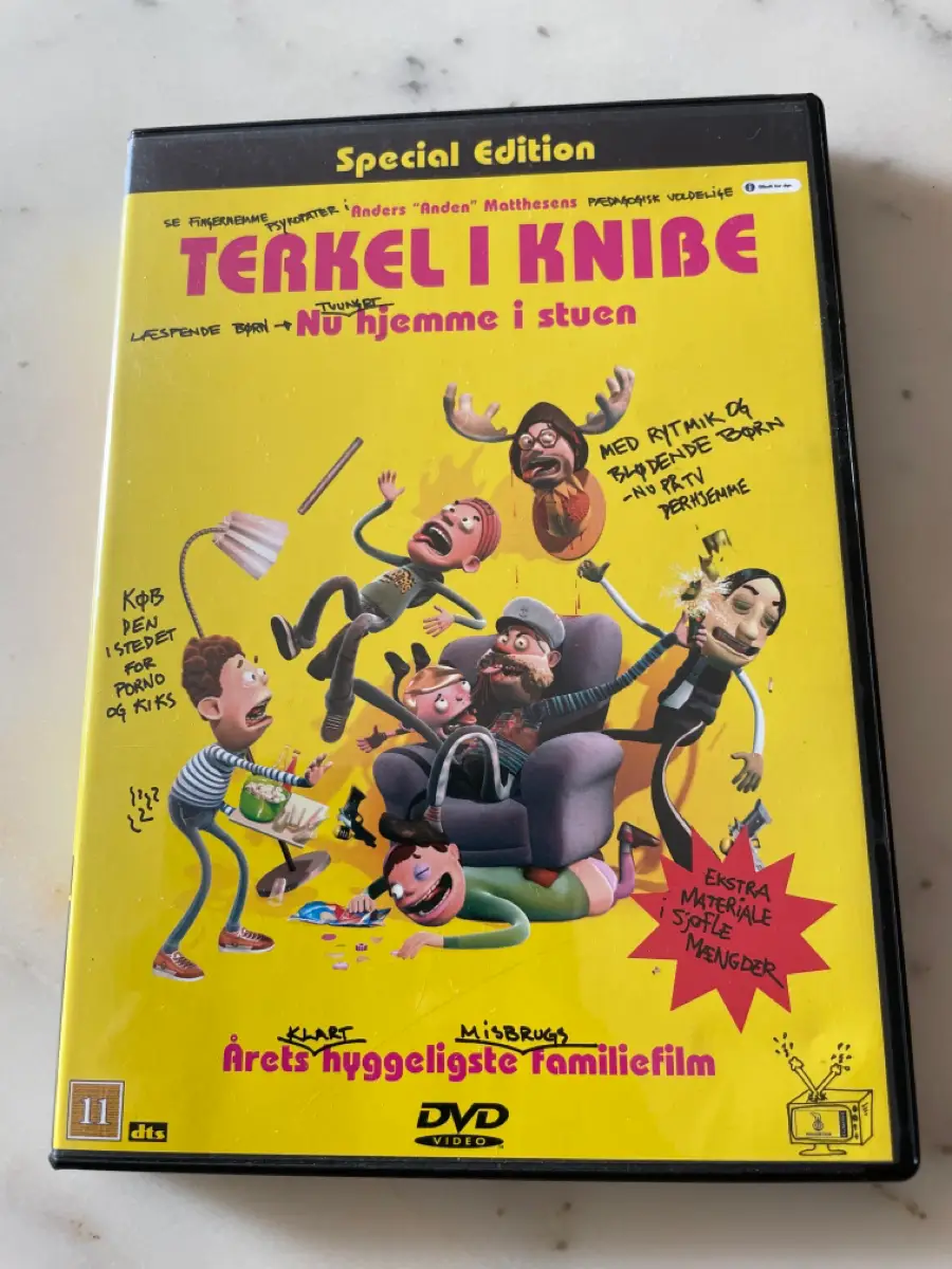 Terkel i knibe Dvd film