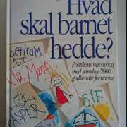 Hvad skal barnet hedde? bog