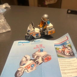 Playmobil Motorcykel