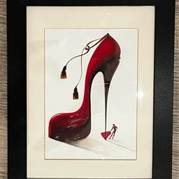 Inna Panasenko 4 stk billeder Art High Heel