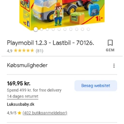 Playmobil Lastbil