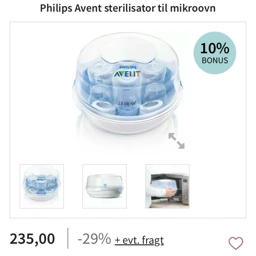 Philips AVENT Ny Sterilisator