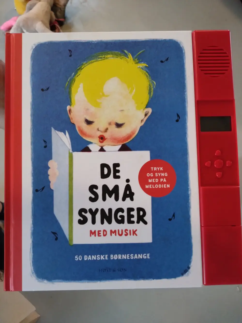 Ukendt De små synger bog med musik