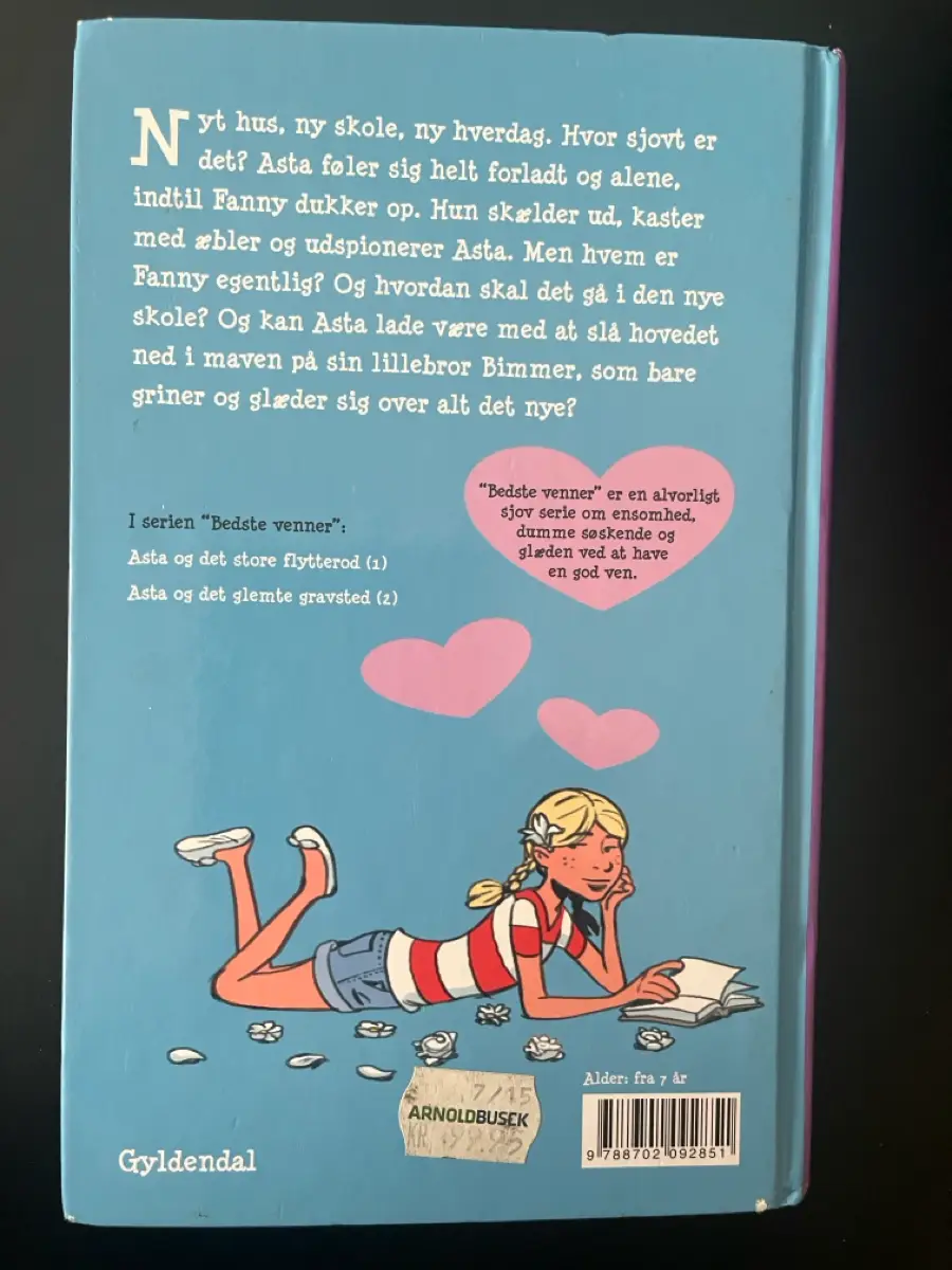 Bedste Venner 1 Asta og det store flytte Bog læs selv med billeder