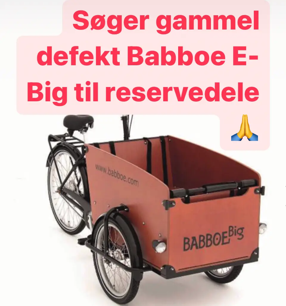Babboe Ladcykel E-Big