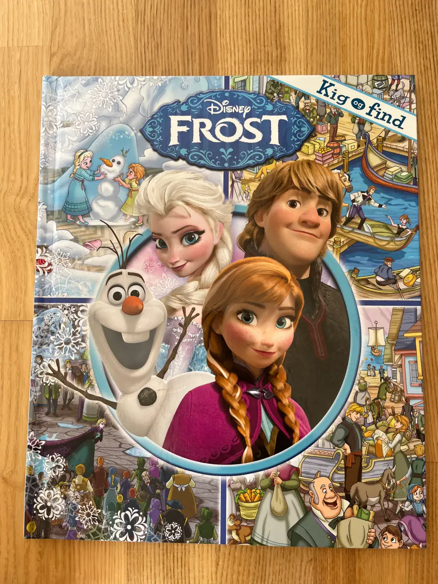 Disney FROST Kig og find bog