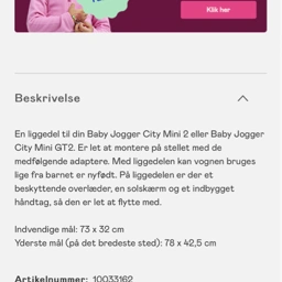 Baby Jogger Lift