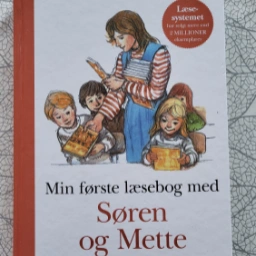 min første læsebog med Søren  Mette Bog