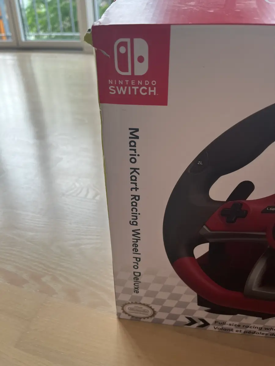 Nintendo Rat og pedaler til Mario Kart