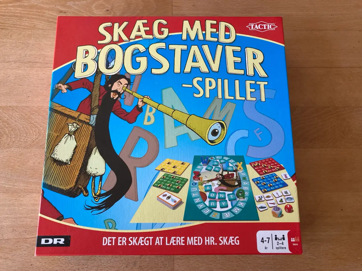 Spil HR Skæg Bogstavspil