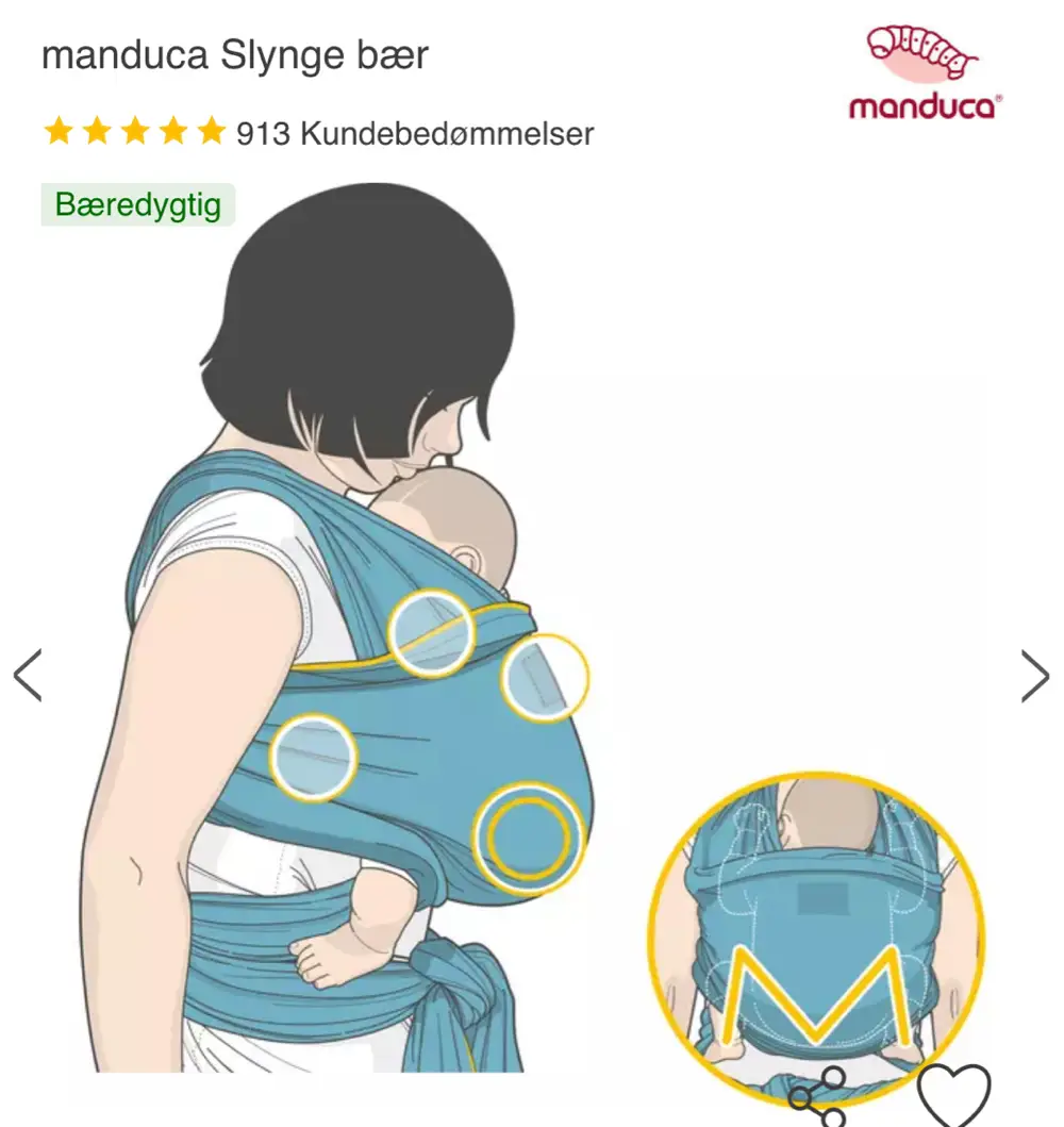 Manduca Baby sling