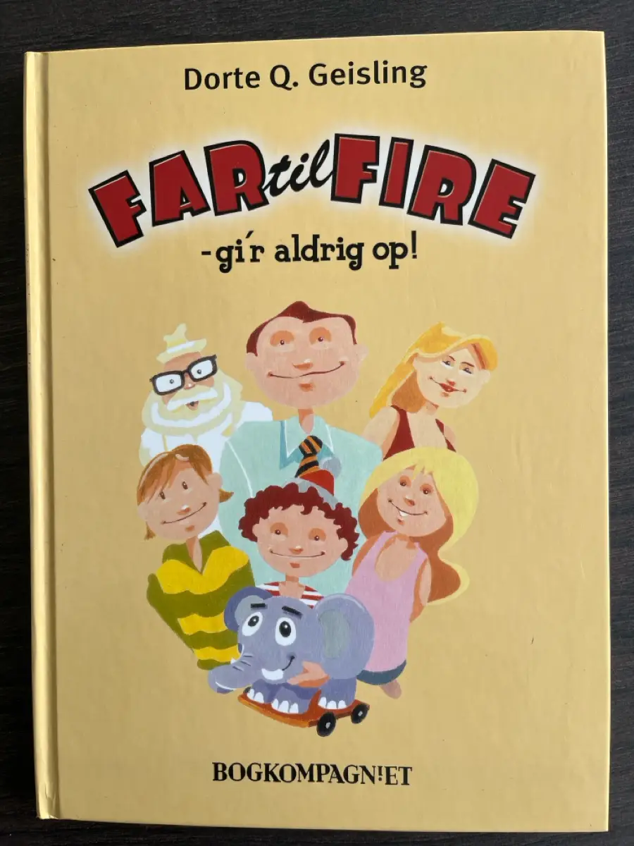 Bog Far Til fire gir aldrig op! Læs højt bog over filmen