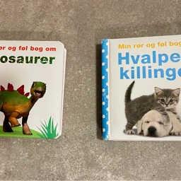 Rør og føl bog Børnebøger Sansebog Følebog