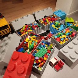 LEGO Duplo Stor mængde legoklodser