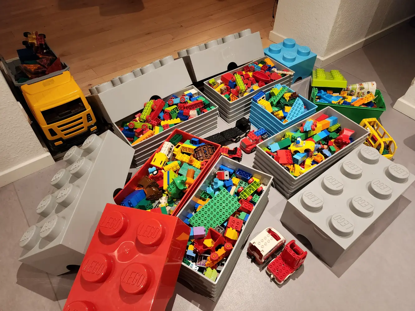 LEGO Duplo Stor mængde legoklodser