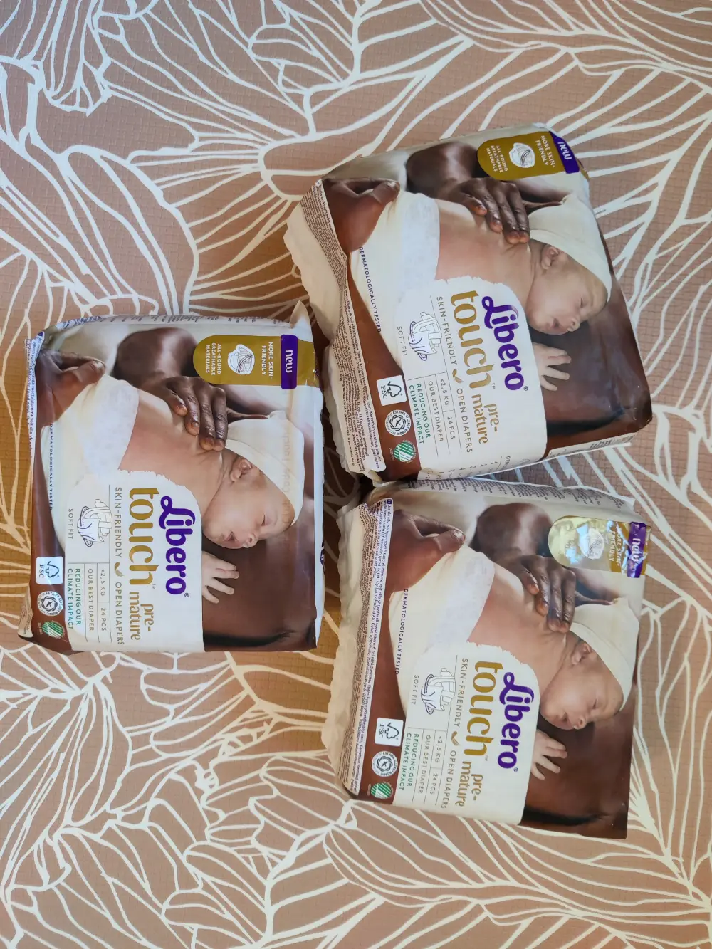 Libero Diapers bleer preemie