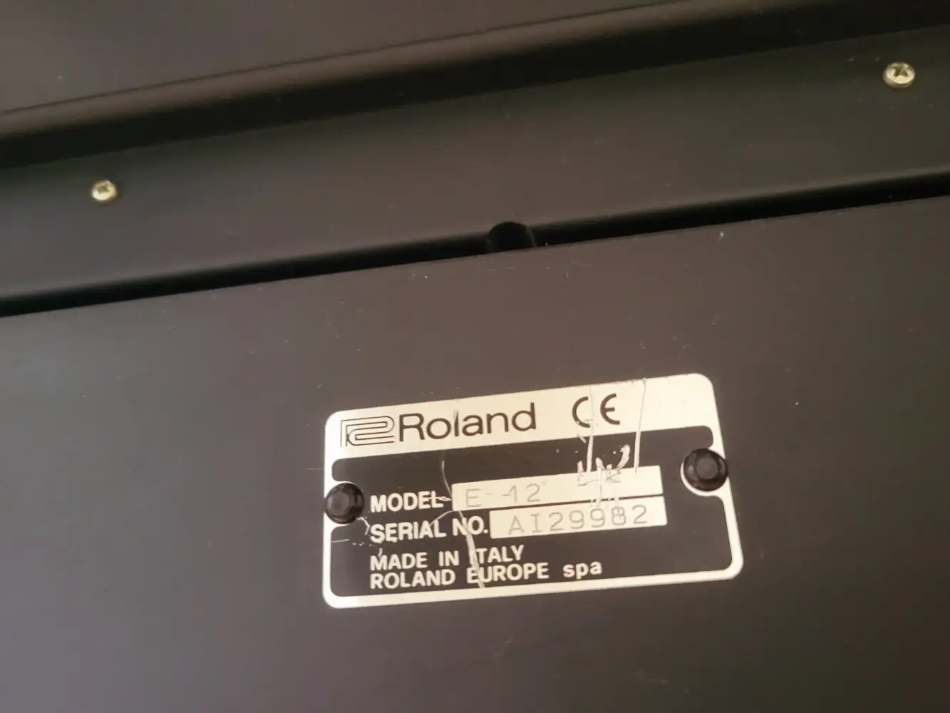Roland keyboard