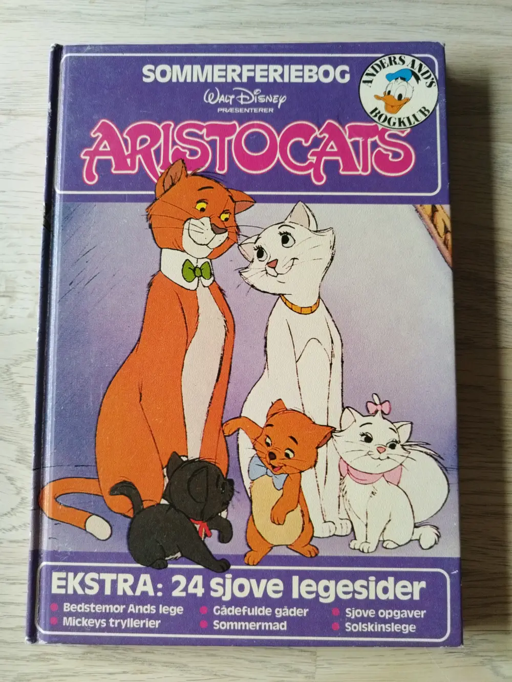 Aristocats sommerferie Anders And bogklub