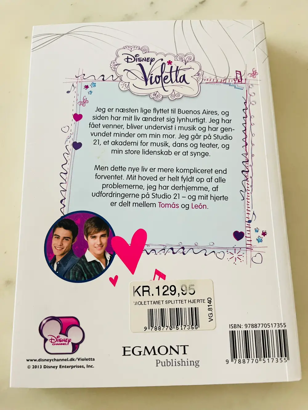 Disney Violetta Bog bøger