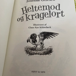 Heltemod og kragerlort Bog