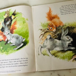 Lille kanin og hunden Strik Bog bøger