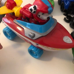 Paw Patrol Marshall båd og figur