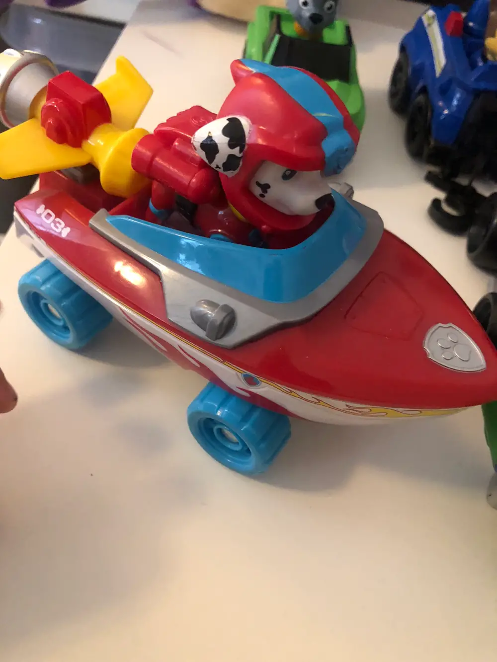 Paw Patrol Marshall båd og figur