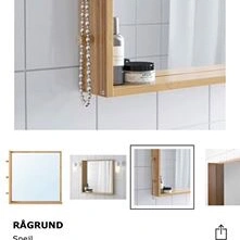 Ikea Rågrund spejlknage