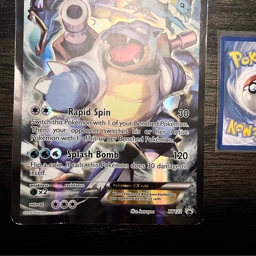 Pokémon Blastoise EX XY122 jumbo kort