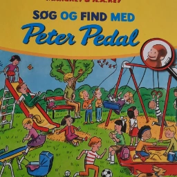 søg og find med Peter pedal Bog