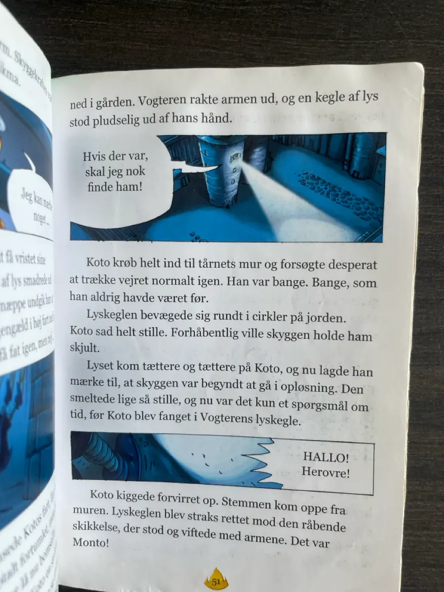 Bog 6 Klanernes kamp Taynikma bog Dansk manga tegneserie