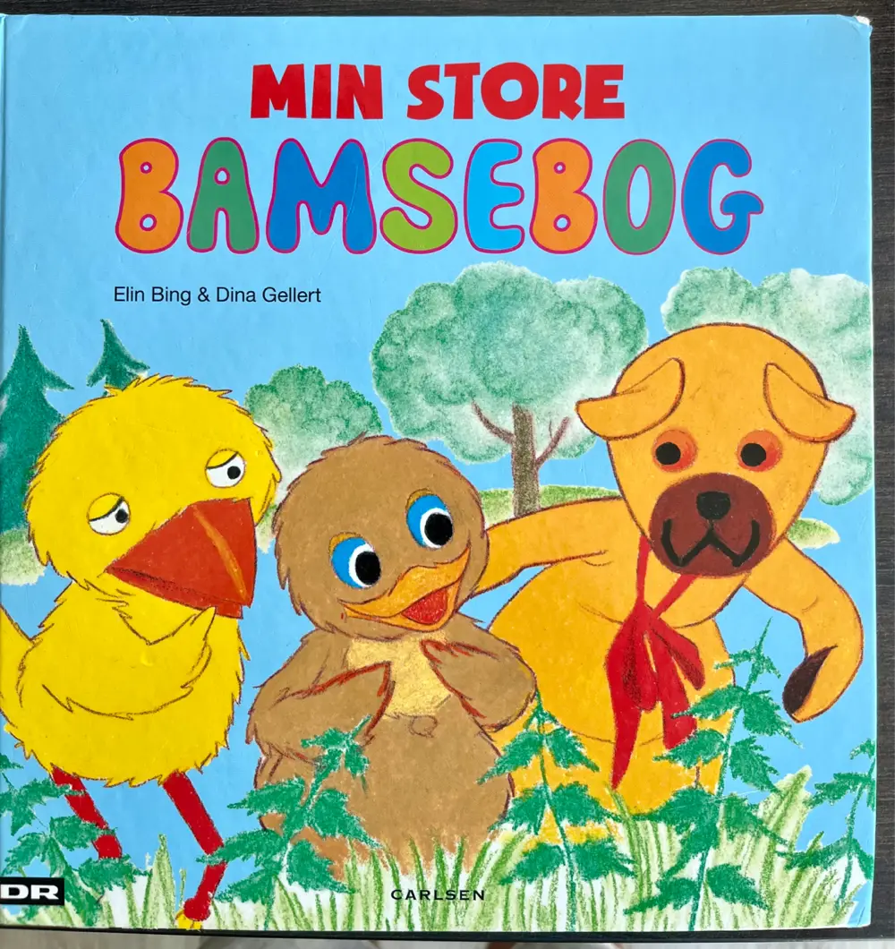 Min store Bamsebog billedbog Læs højt bo Bamse højtlæsning bog