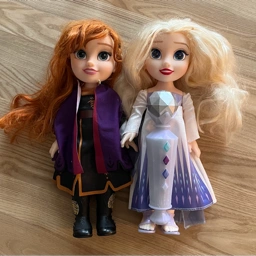 Frost Anna og Elsa dukker