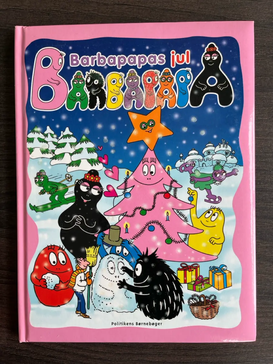 Barbapapas jul billedbog læs højt bog Hold jul med Barbapapa