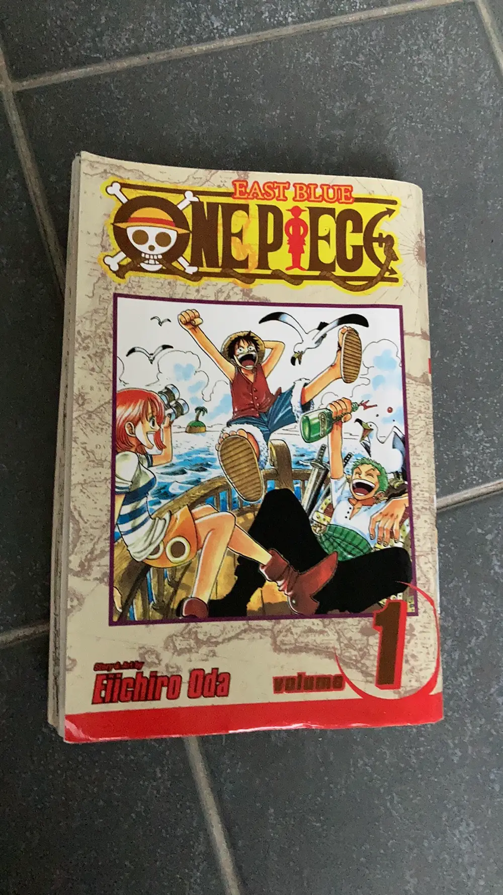 One Piece volume 1 Manga anime tegneserie